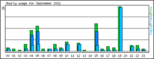 Hourly usage