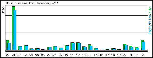 Hourly usage