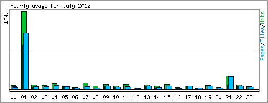 Hourly usage
