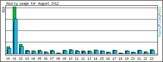 Hourly usage