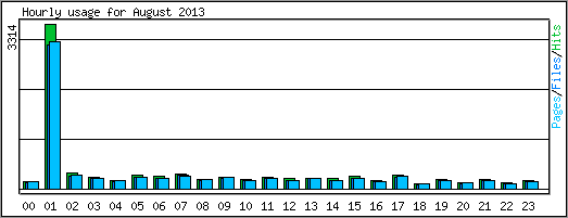 Hourly usage