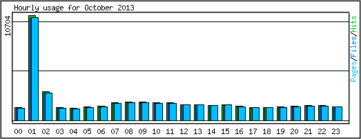 Hourly usage