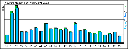Hourly usage