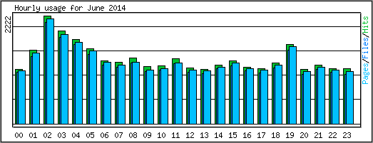 Hourly usage