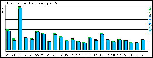 Hourly usage