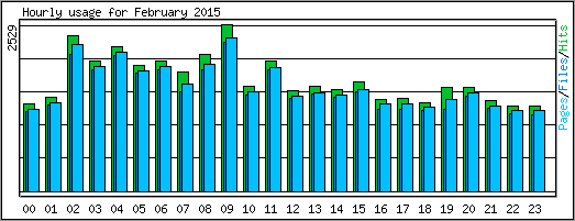 Hourly usage