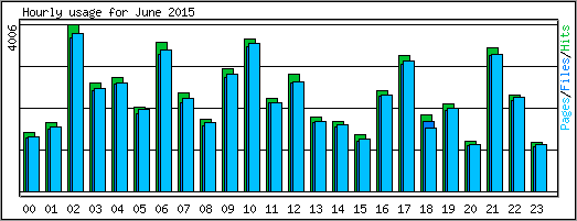 Hourly usage