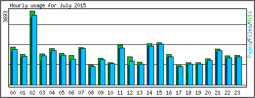Hourly usage