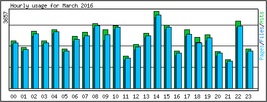Hourly usage