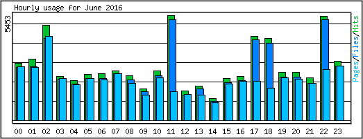 Hourly usage