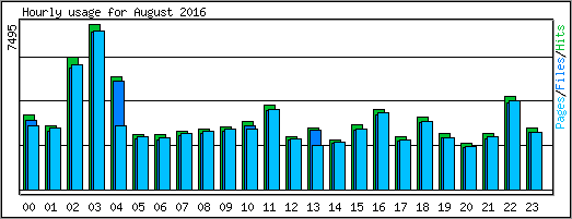 Hourly usage