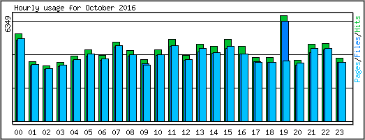 Hourly usage
