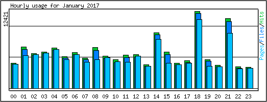 Hourly usage