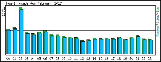 Hourly usage