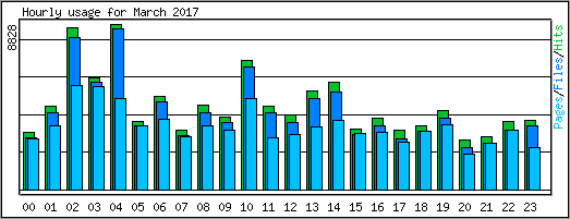 Hourly usage