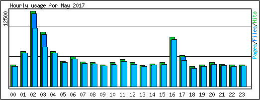 Hourly usage