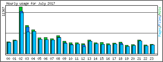 Hourly usage
