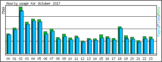 Hourly usage