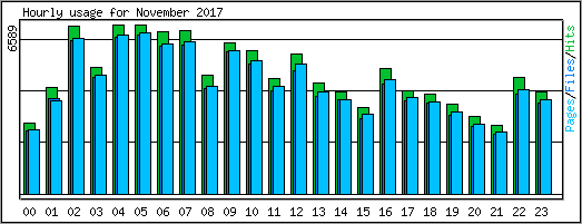 Hourly usage