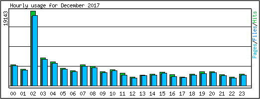 Hourly usage