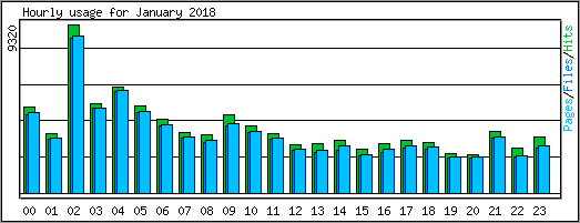 Hourly usage