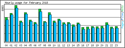 Hourly usage